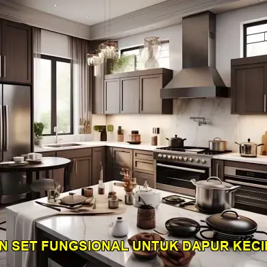 Desain Kitchen Set Fungsional untuk Dapur Kecil di Gembira Loka Zoo